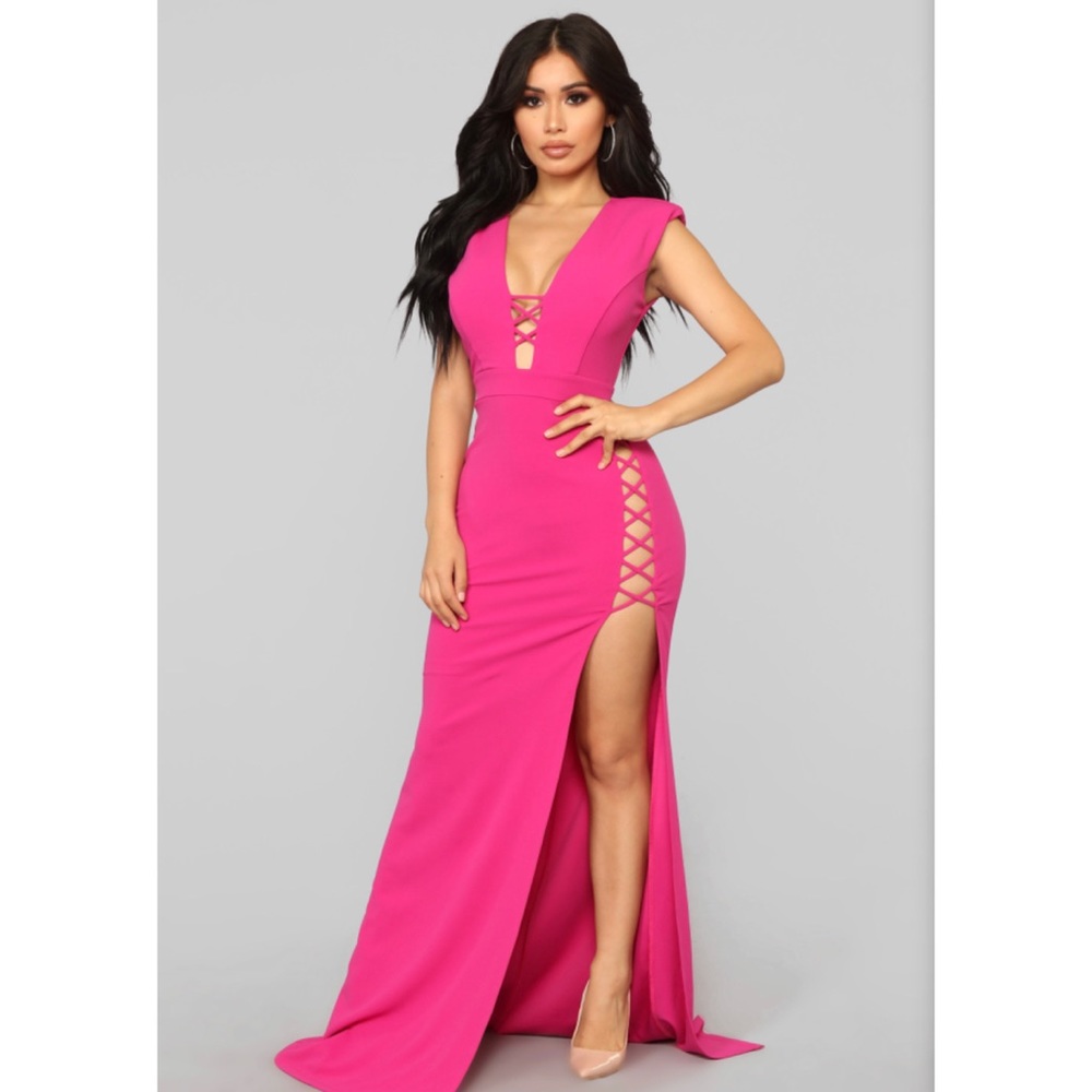 NWT Fashion Nova Long Dress - S